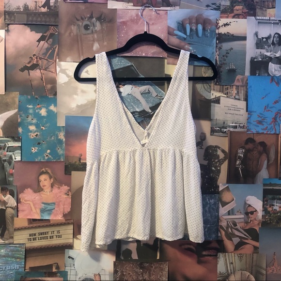 American Eagle Polka Dot Tank - Picture 2 of 11